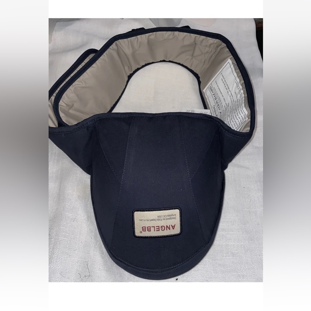 ANGELBB Lightweight Baby Infant Hip Seat Carrier With Pockets NAVY BLUE